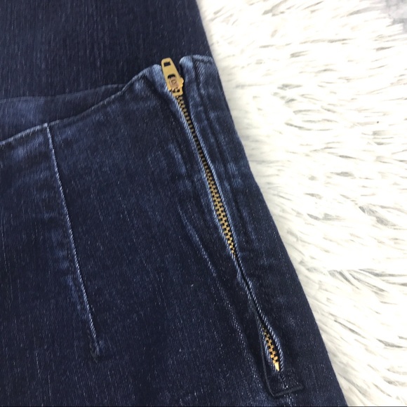 A New Day Dark Wash Zipper Ankle Jeggings EUC - Picture 5 of 9